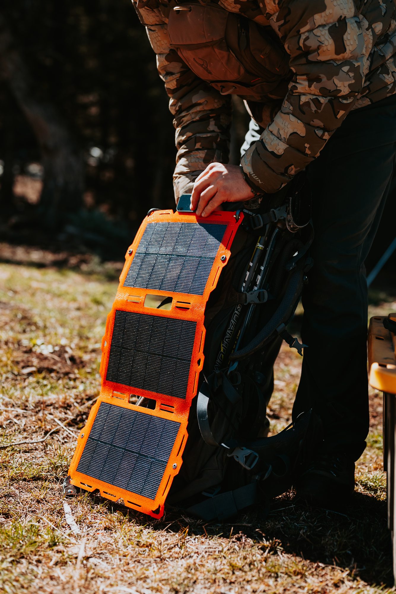 Recovery gear photographed in an outdoor environment