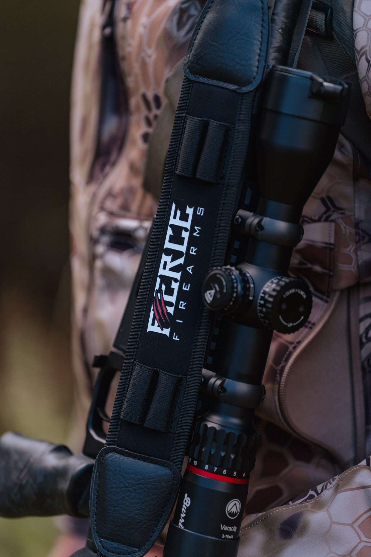 Fierce rifle and optic detail