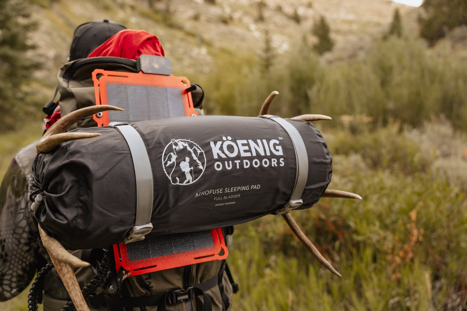 Koenig Outdoors gear on a hunting pack